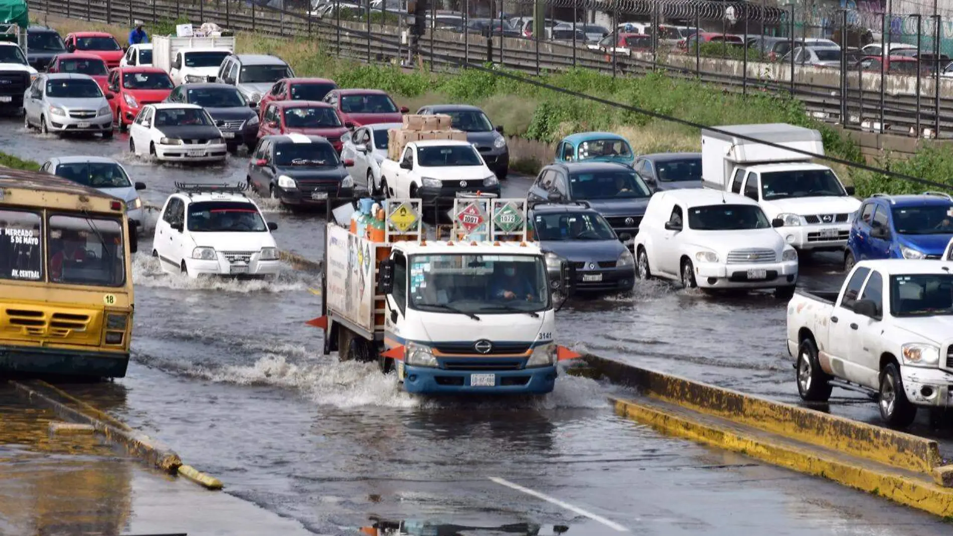 ciudad azteca inundacion LAURA LOVERA